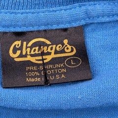 Single Stitch Looney Tunes Changes Cartoon T-Shirt – Large Blue Cotton