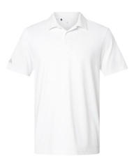 ADIDAS GOLF Men’s Size S-3XL Textured Stripe Polo Collared Sports Shirt