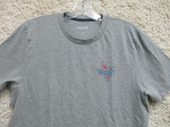Rhone Shirt Medium Adult Gray Athletic Texas Running Stretch Modern Fit Mens M