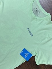 NWT Columbia PFG Marlin Short Sleeve T-Shirt Green Men’s Size XL. A1