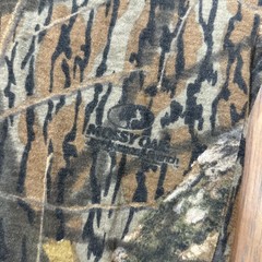 Vintage Mossy Oak Shirt Mens L Brown Shadow Branch Camo Cotton Outdoors Hunting