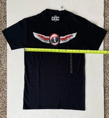 NWT Marvel Men’s Graphic T-Shirt Black Short Sleeve – Size Small – FREE SHIPPING