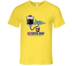 Funny Nurse Shirt RN IV Coffee Drip Tee Caffeine Medical Gift T Shirt