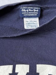 2007 NYPD New York City Police Dept. Navy Blue T-Shirt