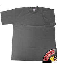 John Son Premium Quality Charcoal T-Shirt XL 100% Cotton Piranha Records