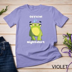 Cute Frog Sleepshirt Nightwear Nightshirt Sleep Pajama Unisex T-shirt