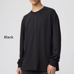 UNIQLO:U AIRism Cotton T-Shirt Long-Sleeve 9 colors XS~4XL MEN Unisex Japan