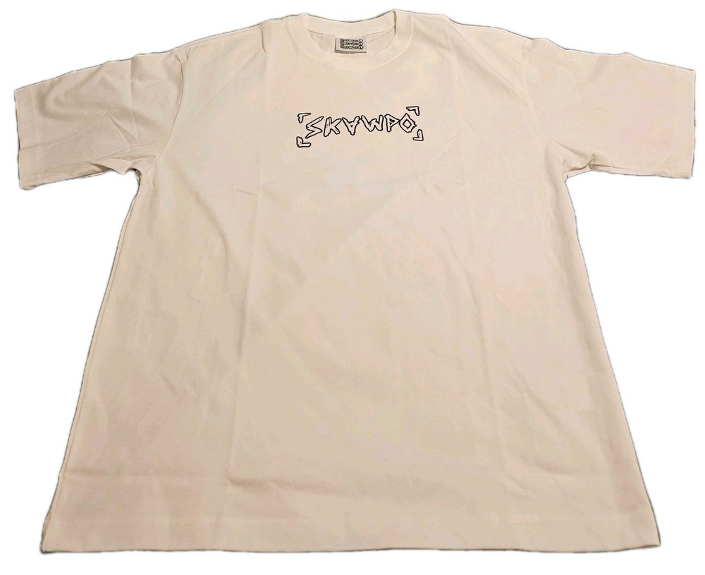 SKAWPO Harmful Effects Of Fentanyl Manga/Anime Graphic Print White T-Shirt Large