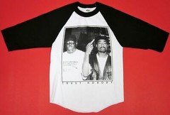 TUPAC BIGGIE TRUST NOBODY Raglan T-shirt NOTORIOUS B.I.G 2PAC 3/4Sleeve Men’s