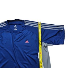Adidas Men’s Blue Climacool Jersey 2XL Athletic Mesh