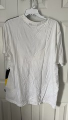 Sean John Shirt Mens XL White Yellow Dark Blue Color Block T-shirt Y2K VTG