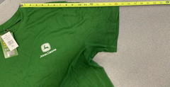 John Deere Mens Short Sleeve Graphic Tee Modern Tractor-Green -X-Large NWT D2