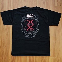 DEF CON 27 DNA Shirt Medium Shadowvex Industries 2019