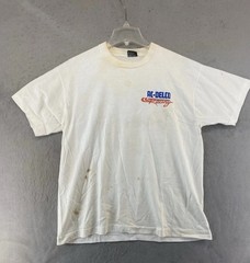 Vintage BEST AC-Delco Racing ’94 Men’s XL White Graphic T-Shirt