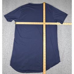 Elwood Oversized Crew Tee Shirt Men’s Large Casual Blue Navy