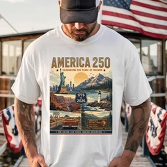 250 Graphic Tee, Vintage Travel Shirt, Route 66 National Parks shirt