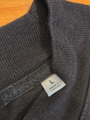 Fear of God Essentials Long Sleeve Shirt Size L Used Black FOG