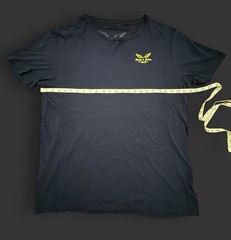 Robins Jeans Blue and Gold Shirt Size 5xl $229 Retail Foil