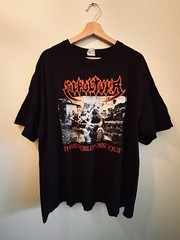 SEPULTURA Third World Posse 2XL Shirt Fan reprint Used