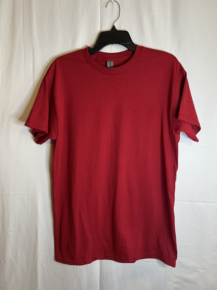 Gildan Men’s Heavy Cotton T-Shirt, G500 Cardinal Red Size Medium NWOT Lot Of 9