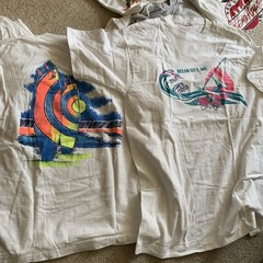 Lot of 12 Vintage T Shirts Travel 80s-Y2K. Soho NYC, WTC, India, Austin, Branson