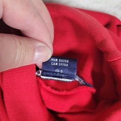 Ralph Lauren Sport Turtleneck Mens Size M Red Long Sleeve Cotton Pony Logo