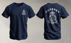 Rare Royal Hong Kong Defence Force British Army Heritage T-Shirt