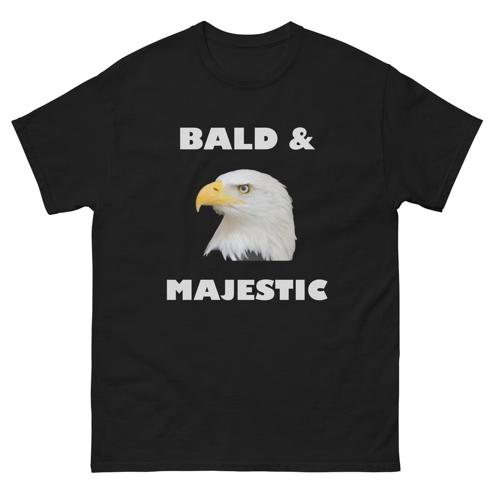 BALD & MAJESTIC T-SHIRT Multiple colors and sizes available