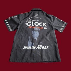 Mens XL Team Glock Perfection .45 Snap Shooting Jersey Shirt AOP