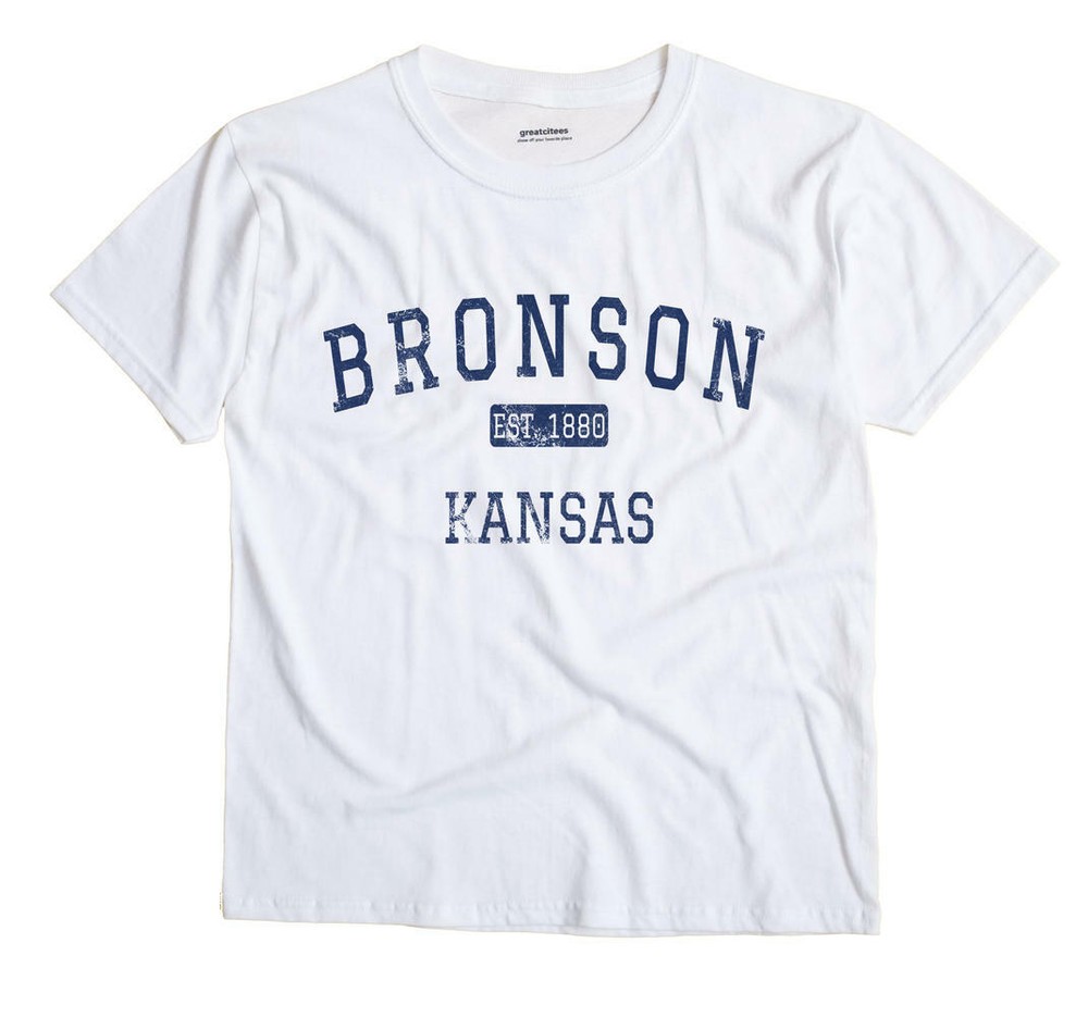 Bronson Kansas KS T-Shirt EST