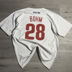 IBEW Local 98 Bohm 28 T Shirt Large Made In USA Bayside Phillies Union Tee