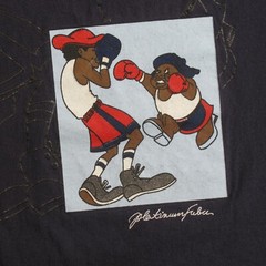 Vintage Fubu Platinum Fat Albert T Shirt Mushmouth Rudy Boxing XL