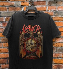 Slayer – Eagle & Serpent Unisex Black Cotton T-Shirt
