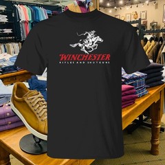 Winchester Firearms Logo T-Shirt Funny USA Size S-5XL