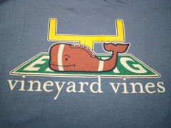 Vineyard Vines T-Shirt Men XL Blue Crew Graphic Chest Pocket Long Sleeve