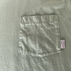 Greg Norman Men’s XL Mint Green Pocket T-Shirt Shark Logo SS Excellent