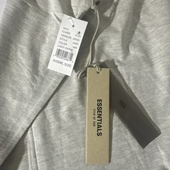 Essentials Fear Of God Short Sleeve T-shirt Light Oatmeal Men’s Size XXSmall