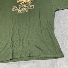 Champion Authentic Athleticwear Sacramento State T Shirt Mens 3XL Dark Green