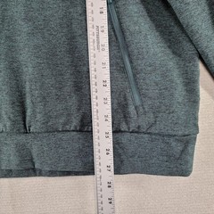Quince Mens Hoodie Flowknit Performance Pullover Shirt Size Large Heather Green