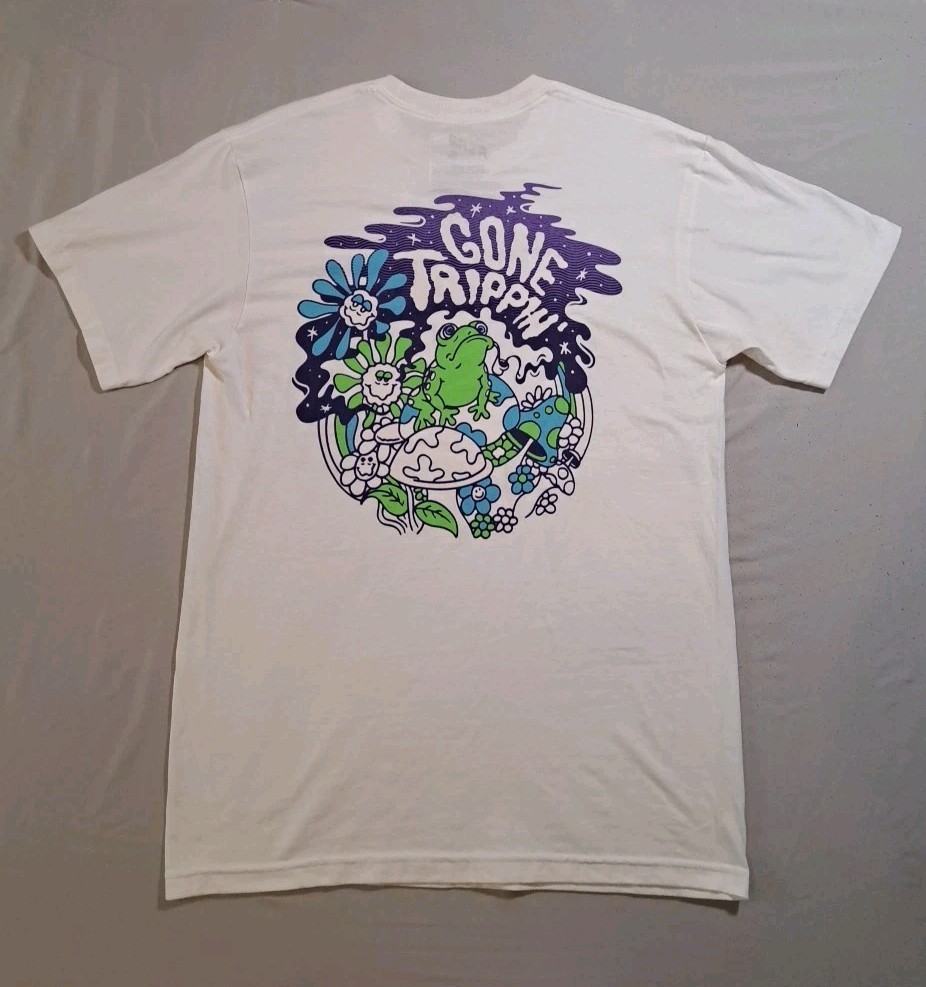 Zumiez Alab Gone Trippin ssr T-shirt White Size Med New With Tags
