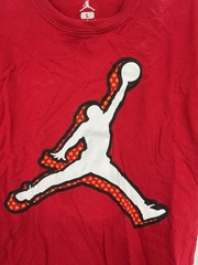 Nike Jordan Jumpman Logo Graphic T-Shirt Red Size L