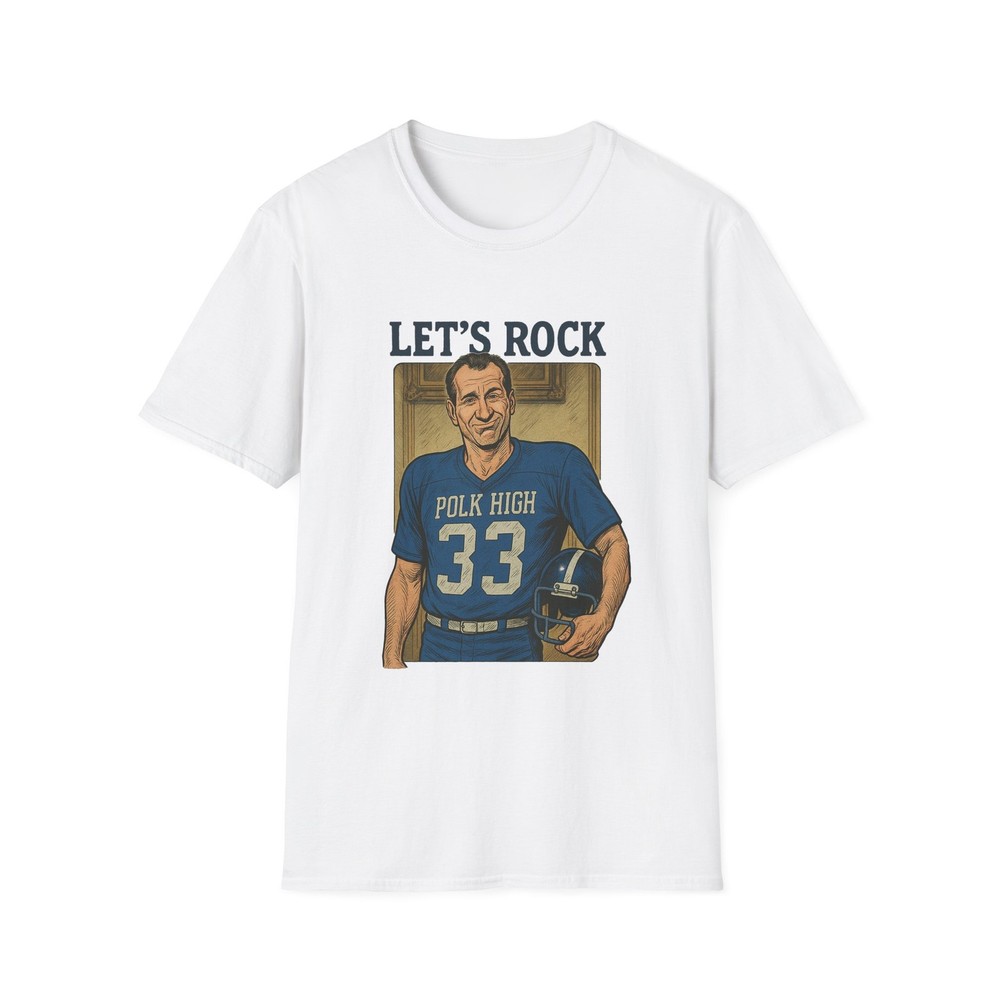 Al Bundy Let Rock Unisex Softstyle T-Shirt, Funny Graphic Tee, Vintage TV Show