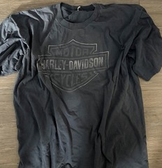 Vintage Harley Davidson Ghost Town 2005 Gene Lummus Single Stitch Shirt XL
