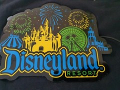 Walt Disney World (WDW) Sound Activated Light Up T-Shirt, Size XL, Black, BNWT