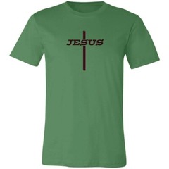 Bella & Canvas Short Sleeve Tee “Jesus Cross” c