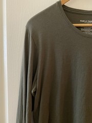 PAIR OF THIEVES Long Sleeve Shirt in Green – L