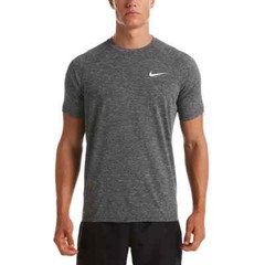 NWT NIKE MEN’S HYDROGUARD Swim T-Shirt 40+ SPF Heather Black M XL XXL