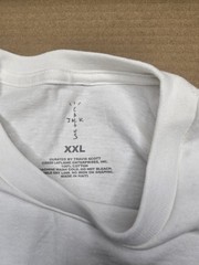 Cactus Jack Travis Scott Graphic Logo White Cotton Men’s Crew Neck T-Shirt XXL