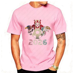2026 USA Canada Mexico Soccer T-Shirt Black Eagle Bear Jaguar Graphic Fan Tee