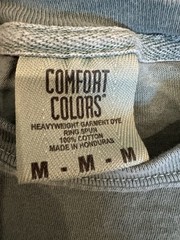 Comfort Colors DJ Trauma Real Feels From The Corn Field Long Sleeve Size M